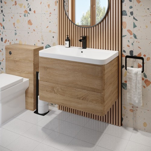 Wood wall hung - wood, vanity