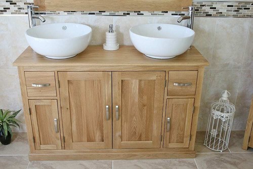 Bathroom vanity unit oak - vanity,